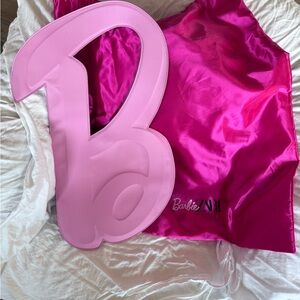 Barbie x ZARA Barbie the Movie B Handbag collection w/ Dust Bag Large Leather